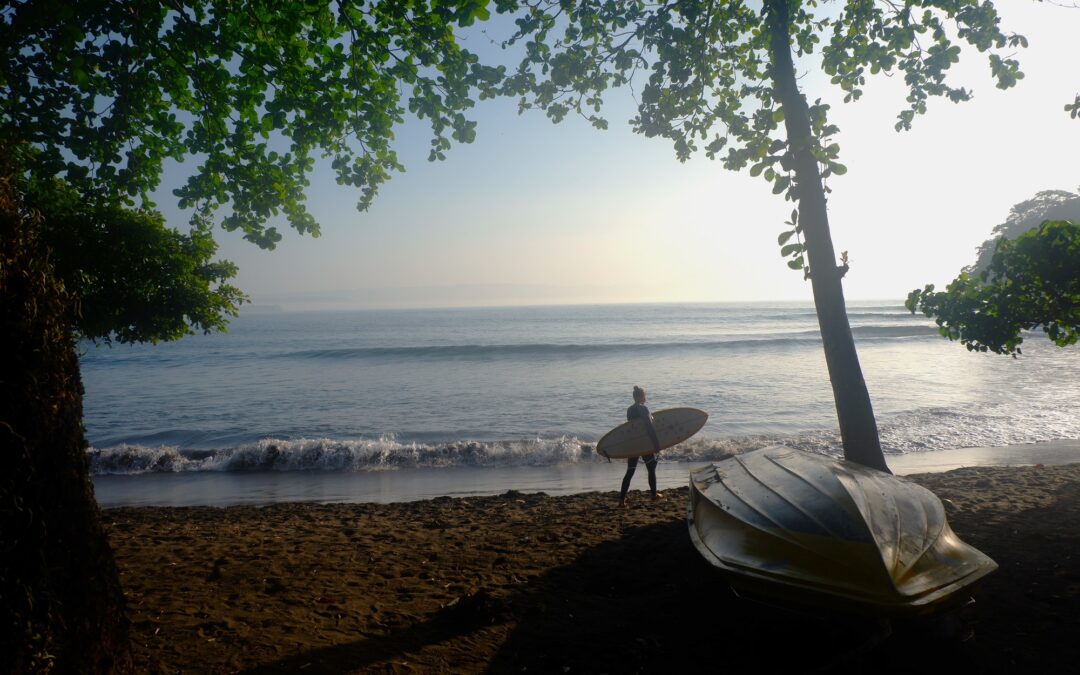Traveling to Pangandaran with Surfboards or Family